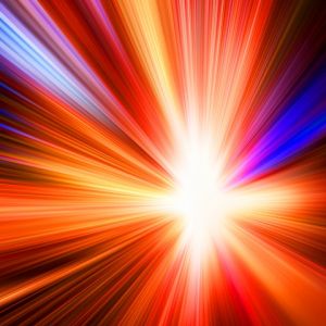 Explosão de Luz Vibrante