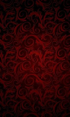 Padrão Vermelho Elegante