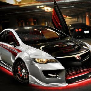 Carro Honda Civic Modificado