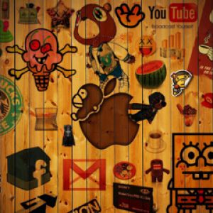 Logos e Ícones de Marcas Coloridas