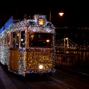 Bonde Festivo em Budapeste