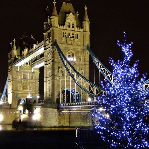 Tower Bridge no Natal