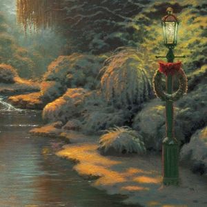 Paisagem de Inverno com Lanternas