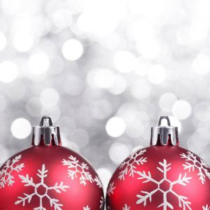 Enfeites de Natal Vermelhos