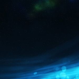Fundo Espacial Abstrato Azul