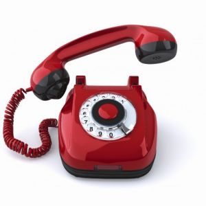 Telefone Vermelho Vintage