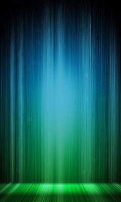 Gradiente Azul e Verde Abstrato