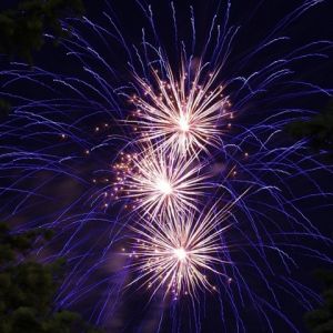 Fogos de Artifício Coloridos