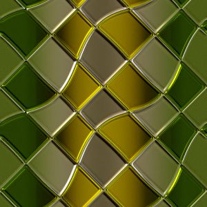 Padrão Abstrato Verde