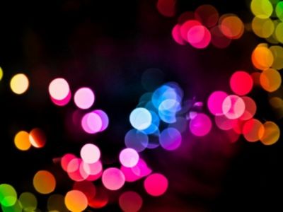 Luzes Bokeh Coloridas