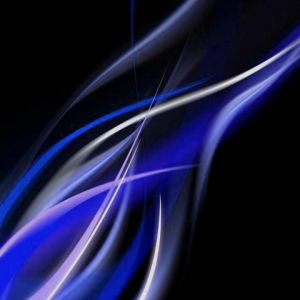 Ondas Abstratas Azuis Elegantes