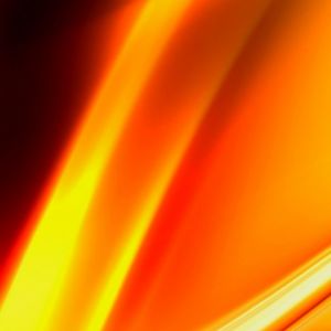 Design Abstrato Laranja Vibrante