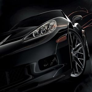 Carro Esportivo Preto