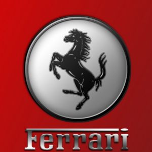Fundo de Logo Ferrari