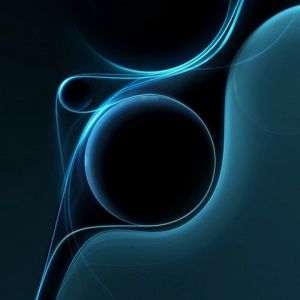 Design Abstrato Azul