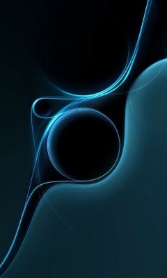 Design Abstrato Azul