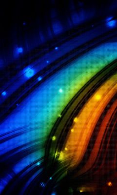 Ondas Abstratas Coloridas