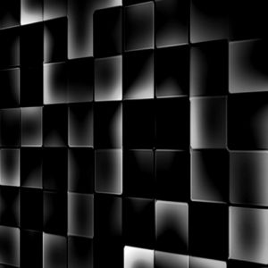 Padrão Abstrato Preto e Branco