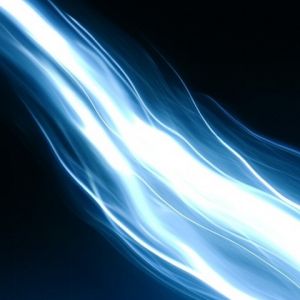 Fundo Abstrato de Luz Azul