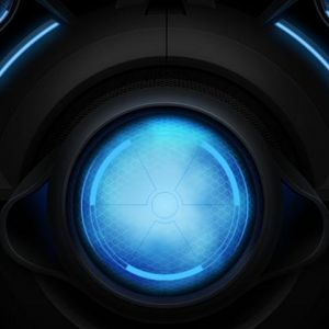 Design Tecnológico Futurista Azul