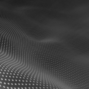 Ondas Abstratas em Preto e Branco