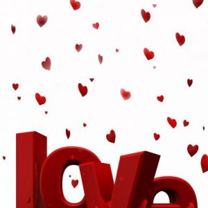 Fundo Amor Corações