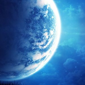 Planeta Azul no Espaço
