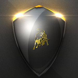 Fundo de Logo Lamborghini