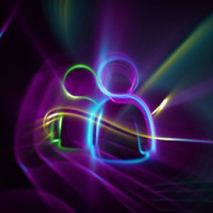 Figuras Abstratas em Neon