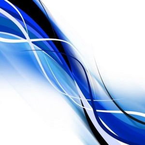 Ondas Abstratas Azuis