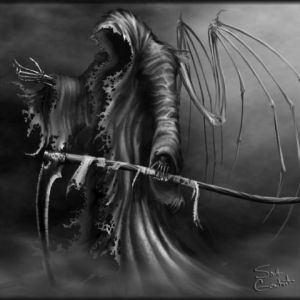 Arte Fantasia Sombria do Grim Reaper