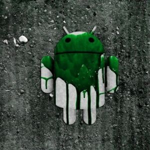 Graffiti do Logo Android