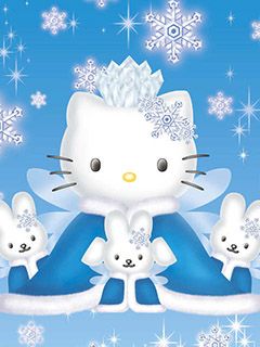 Maravilha de Inverno da Hello Kitty