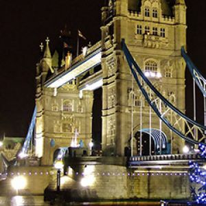 Tower Bridge à Noite