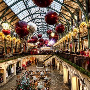 Decorações do Mercado de Natal