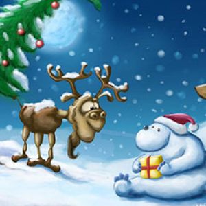 Personagens de Natal Fofos