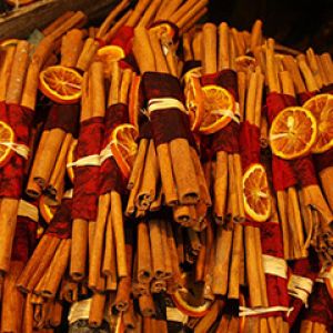 Pacotes de Canela e Laranja