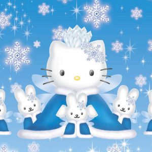 Maravilha de Inverno da Hello Kitty