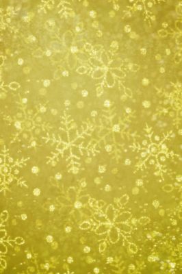 Padrões de Flocos de Neve em Fundo Amarelo