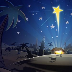 Cena de Natal com Estrela