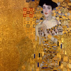 Retrato de Gustav Klimt