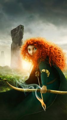 Princesa Corajosa com Arco