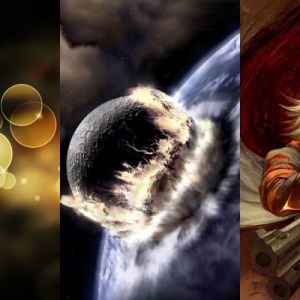 Arte Épica de Destruição Espacial
