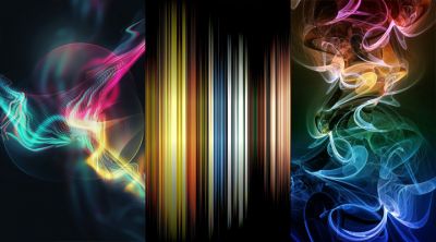 Ondas Abstratas Coloridas