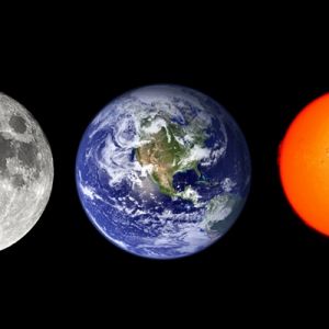 Lua, Terra e Sol