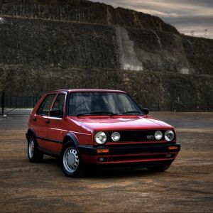 Golf GTI Vermelho Clássico