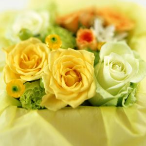 Belo Buquê de Rosas Amarelas
