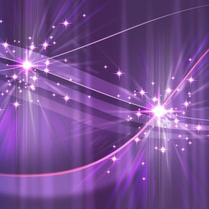 Design Abstrato Roxo Brilhante