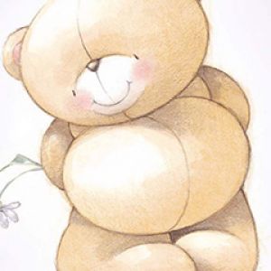 Ilustração de Urso de Pelúcia Fofo