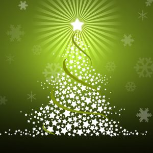 Árvore de Natal com Estrelas